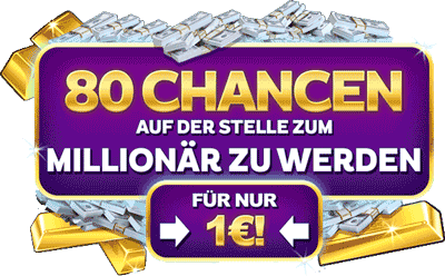 80 Chances to become millionaire at Zodiac Casino