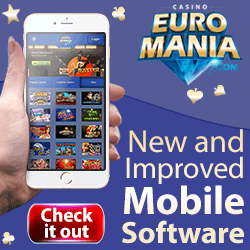 www.EuroMania.com - €450 bonus | 300 free spins
