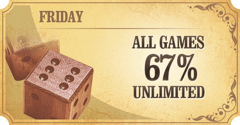 Daily promotions | Friday | High Noon Casino