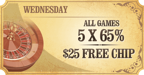 Wednesday promotion at HighNoon Casino