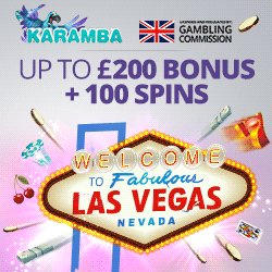 www.Karamba.com - Bonus up to €200 + 100 free spins