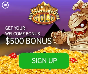 www.MummysGold.com - 10 daily spins for a chance to win up to €1,000,000
