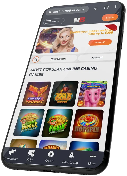 www.NetBet.fr - Casino Screenshot