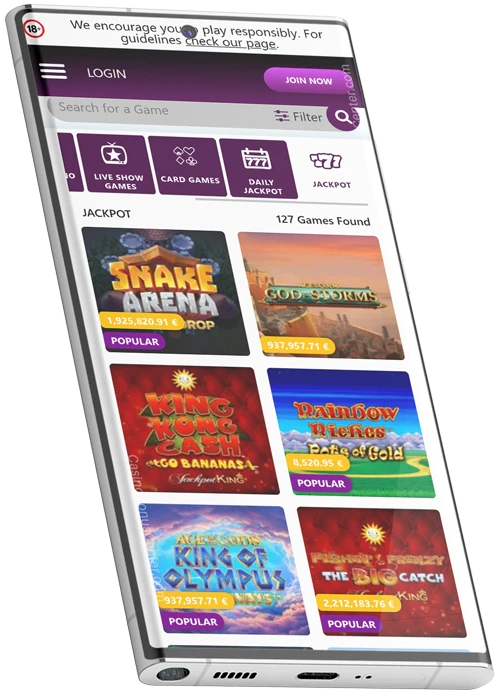 www.SlotsMagic.com - Jackpot Games Lobby