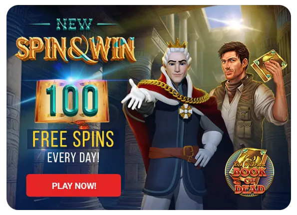 www.KingBilly.com - 100 daily free spins!