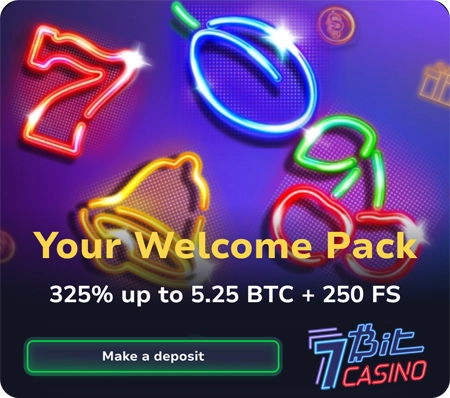 www.7BitCasino.com - Massive Welcome Bonus with Unlimited Cashouts!