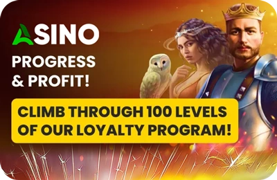 www.Asino.com · Climb the Loyalty Ladder and Win Big!