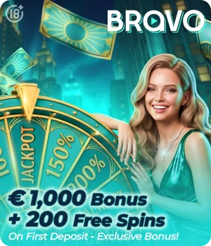 www.BravoPlay.casino · Press Play and Claim More