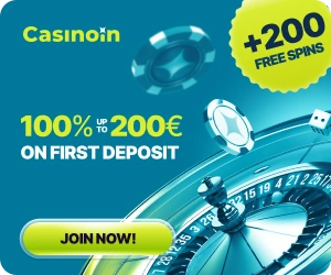 www.Casinoin.io - Get 60 wager-free spins!