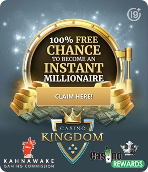 www.CasinoKingdom.eu - 40 chances to become a millionaire for €1