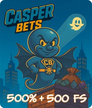 www.CasperBets.com · Boo! No more boring.
