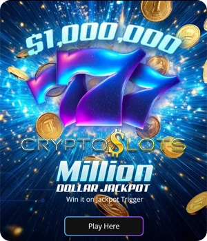 www.CryptoSlots.com - Home of the Million Dollar Jackpot