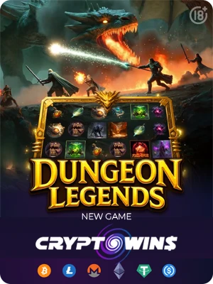 www.CryptoWins.com · Play Slots, Win Auctions