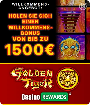 www.GoldenTiger.casino · Mit dem Glück des Goldenen Tigers groß gewinnen