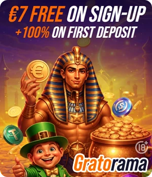 www.Gratorama.com - Play Instantly with €7 Free
