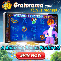 www.Gratorama.com - 70 Freispiele + $ 200 Bonus