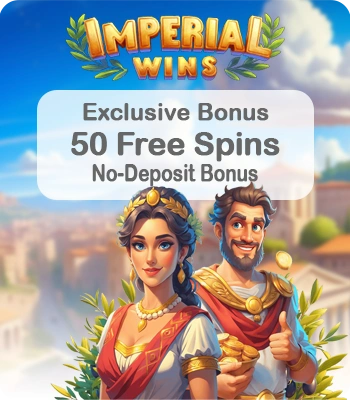 www.ImperialWins.com · $1,000 Welcome Pack + 150 Free Spins