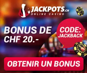 www.Jackpots.ch - Le bonus est très chaud !