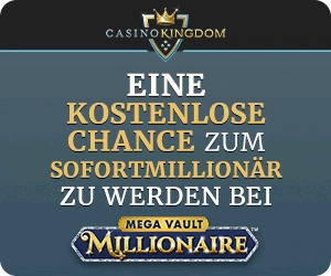 www.CasinoKingdom.eu - 40 chances to become a millionaire for €1