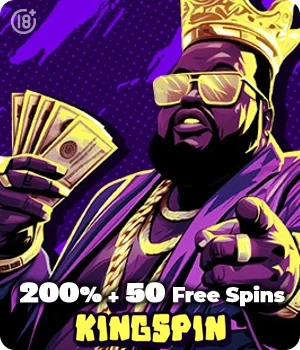 www.KingSpin.io · Join the Boss’s Inner Circle for Big Wins!