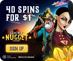 www.LuckyNuggetCasino.com - Unlock 40 spins for just $1!