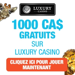 www.Luxury.casino · Cinq bonus exclusifs jusqu'à 1 000 $