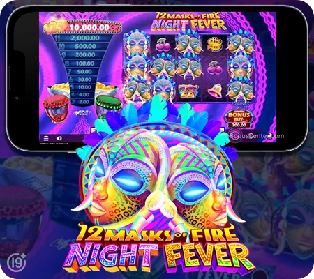 New casino game: 12 Masks of Fire: Night Fever™