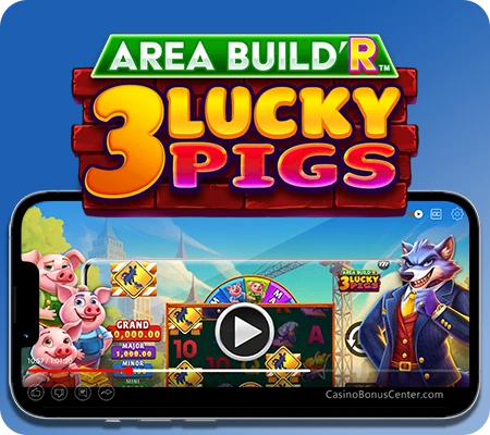 New casino game: Area Build’R™ 3 Lucky Pigs