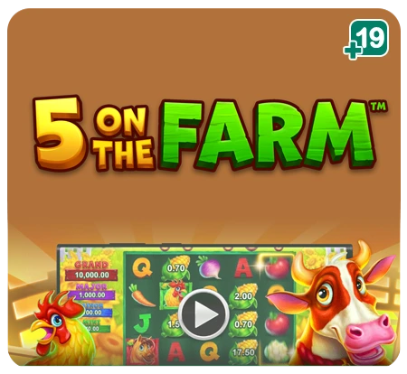 Microgaming new game: 5 on the Farm™