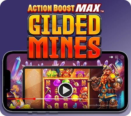 New casino game: Action Boost Max™ Gilded Mines