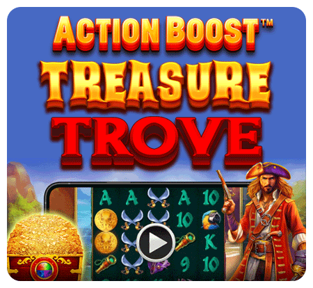 Microgaming new game: Action Boost™ Treasure Trove™