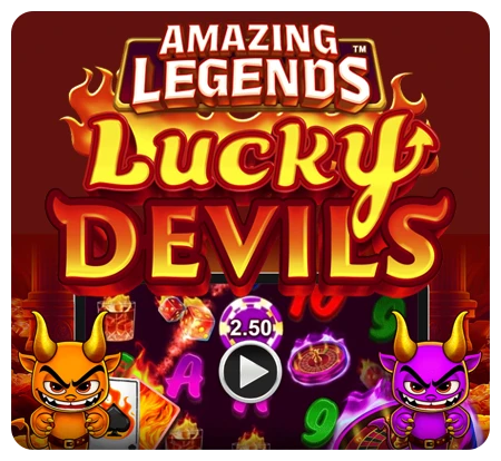 Microgaming new game: Amazing Legends™ Lucky Devils