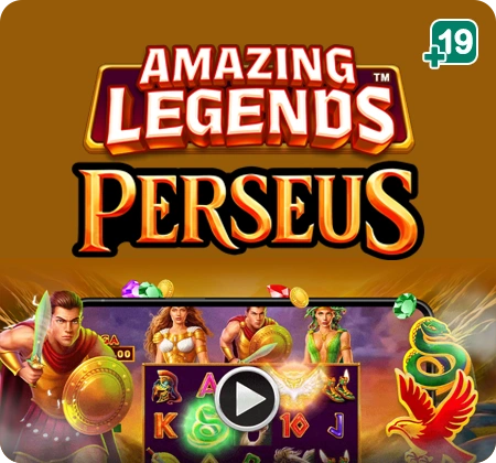 New casino game: Amazing Legends™ Perseus