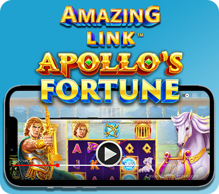 New casino game: Amazing Link™ Apollo's Fortune