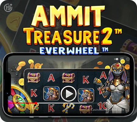 New casino game: Ammit Treasure 2™ EverWheel™