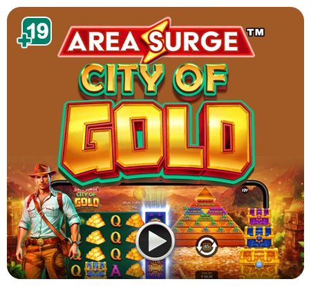 Microgaming new game: Area Surge™ City of Gold