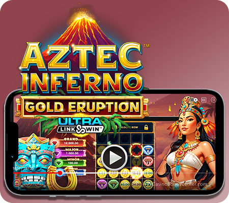 New casino game: Aztec Inferno: Gold Eruption™