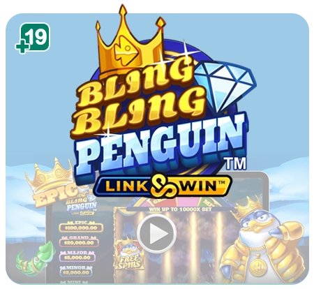 Microgaming new game: Bling Bling Penguin™