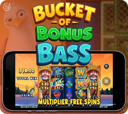 New casino game: Bucket of Bonus Bass™