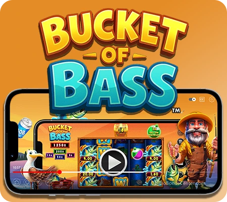 New casino game: Bucket of Bass™
