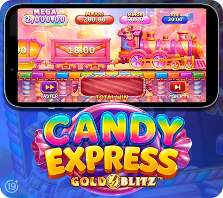 New casino game: Candy Express Gold Blitz™