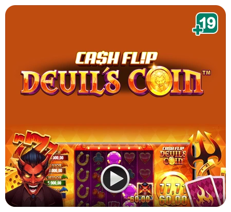 Microgaming new game: Cash Flip Devil's Coin™