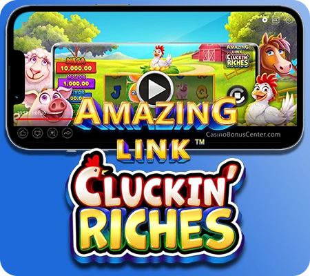 New casino game: Amazing Link™ Cluckin' Riches