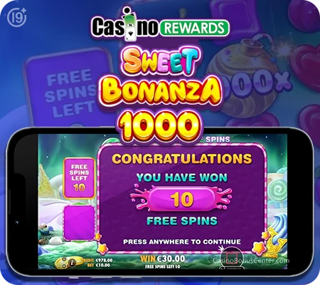 New casino game: Casino Rewards Sweet Bonanza 1000