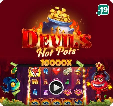 New casino game: Devil's Hot Pots™