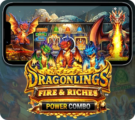 New casino game: Dragonlings: Fire & Riches™ Power Combo