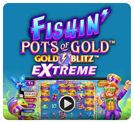 Microgaming new game: Fishin' Pots of Gold™: Gold Blitz EXTREME™