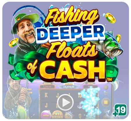 Microgaming nuevo juego: Fishing Deeper Floats of Cash™