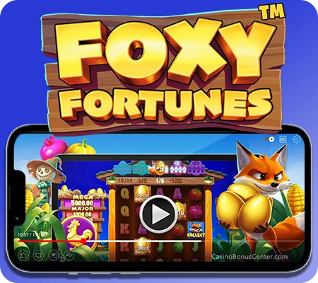 New casino game: Foxy Fortunes™