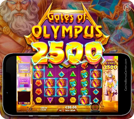 New casino game: Gates of Olympus 2500